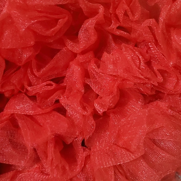 Red tulle petticoat - Picture 4 of 4